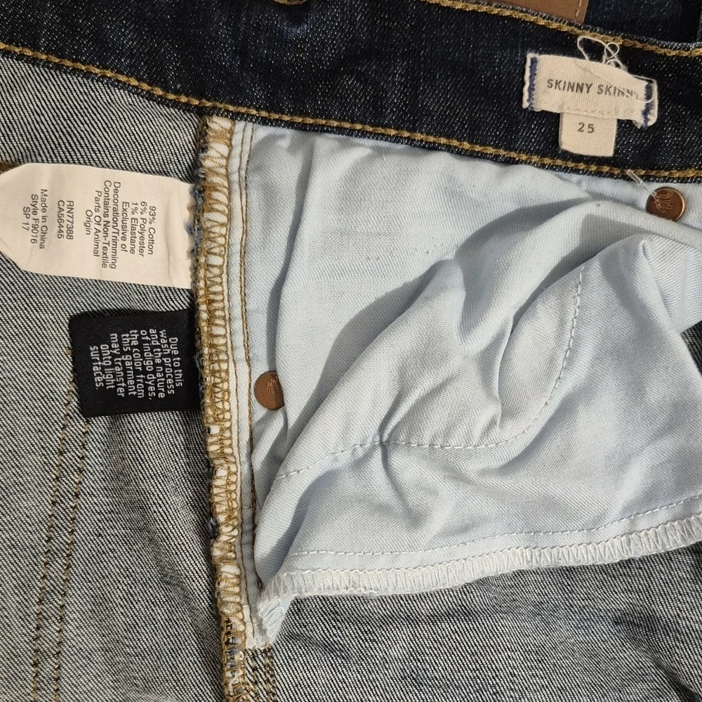 Madewell Indigo Straight Leg Jeans